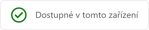 Ikona zelené fajfky – soubor dostupný v zařízení