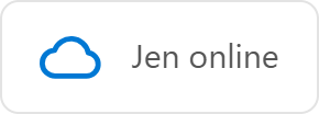 Ikona modrého mraku – soubor jen online